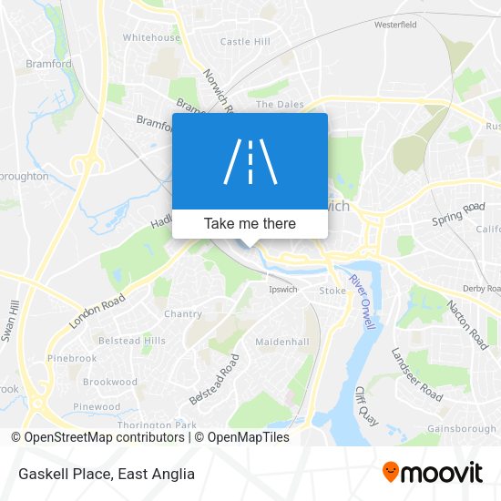 Gaskell Place map