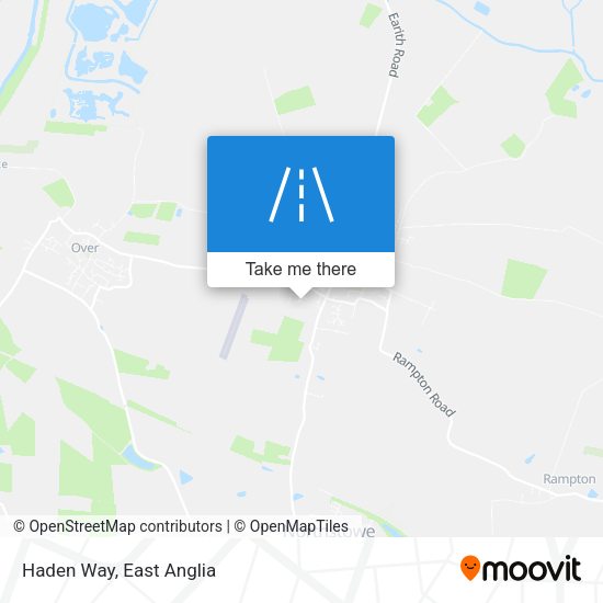 Haden Way map