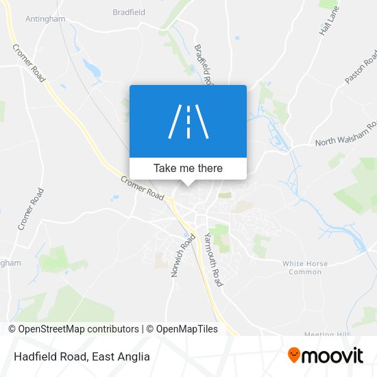 Hadfield Road map