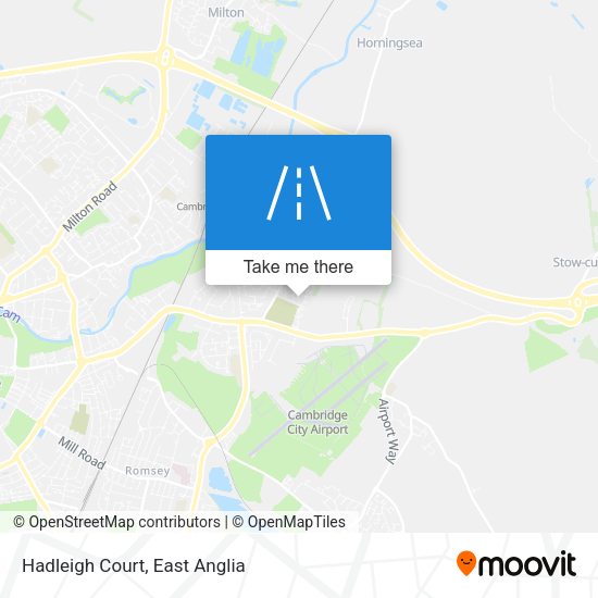 Hadleigh Court map