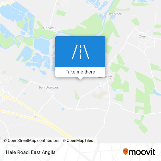 Hale Road map