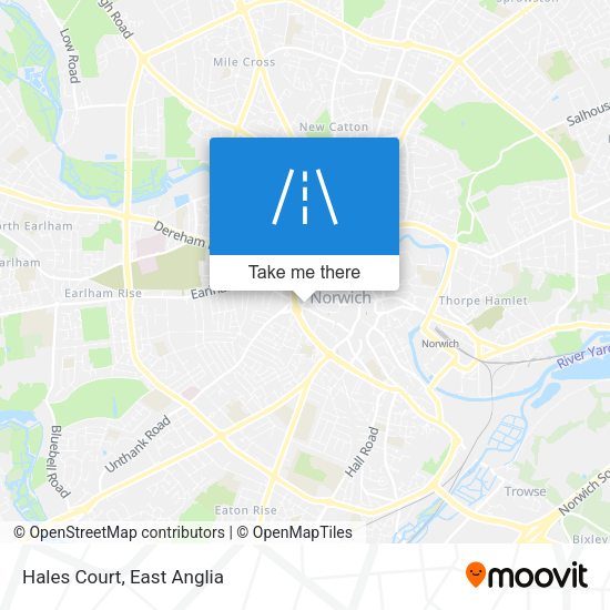 Hales Court map