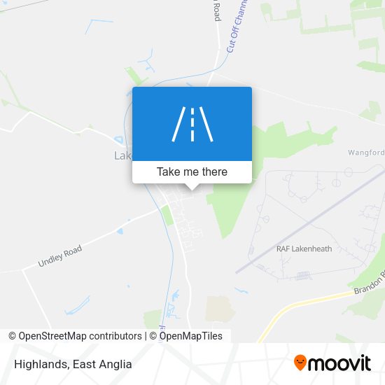 Highlands map