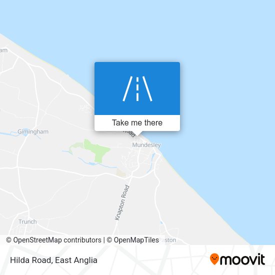 Hilda Road map