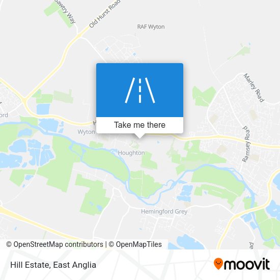 Hill Estate map