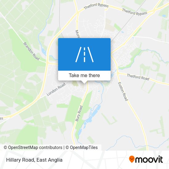 Hillary Road map