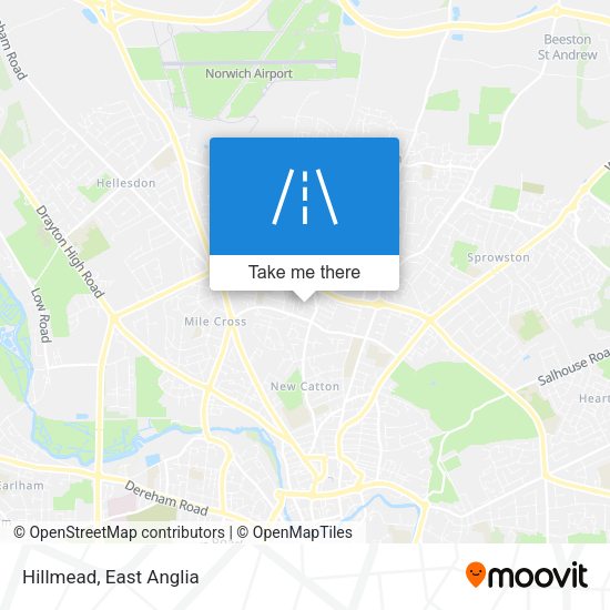 Hillmead map