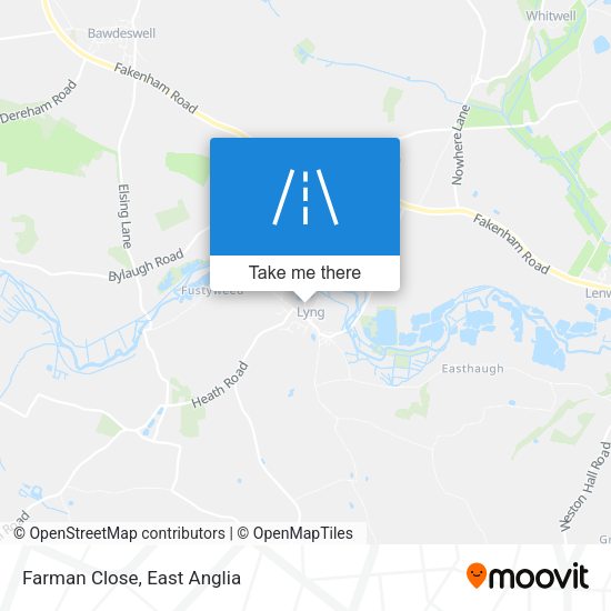 Farman Close map