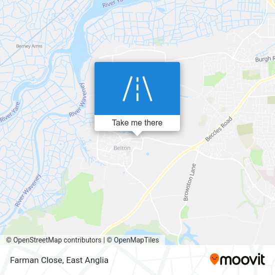 Farman Close map