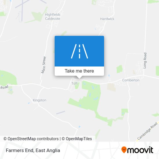 Farmers End map
