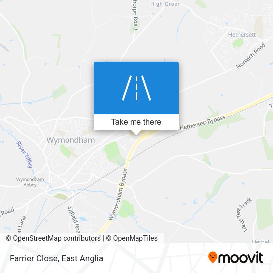 Farrier Close map