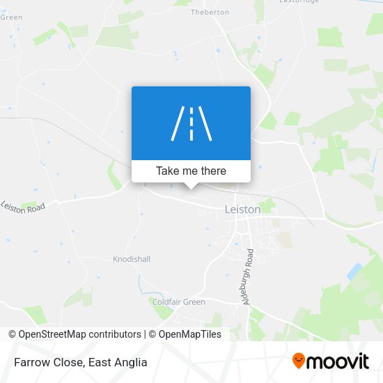 Farrow Close map