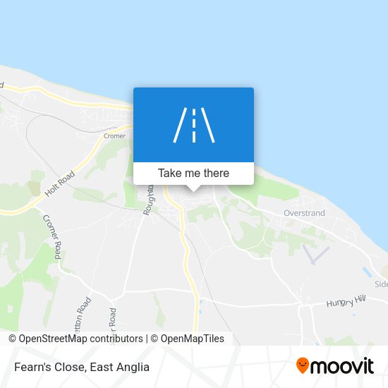 Fearn's Close map