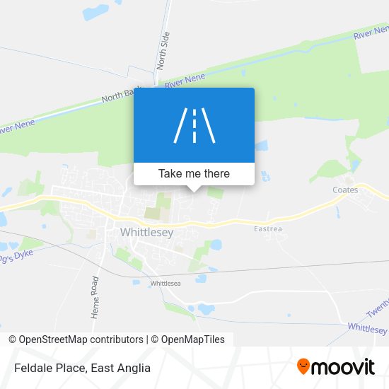 Feldale Place map