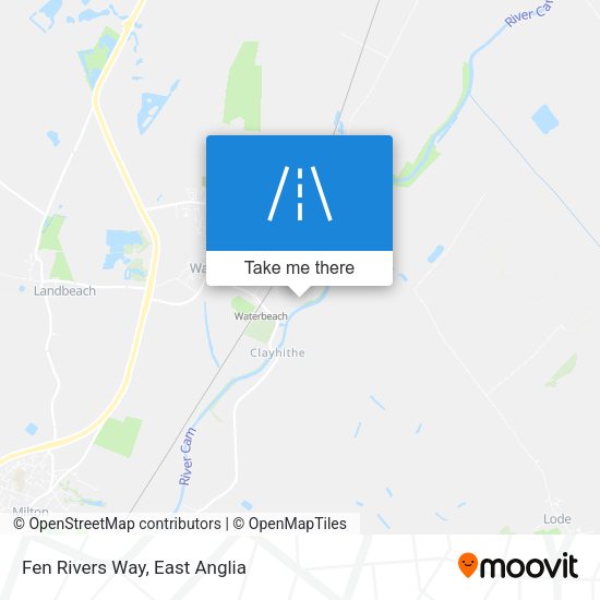 Fen Rivers Way map