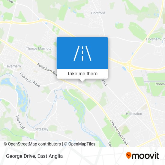 George Drive map
