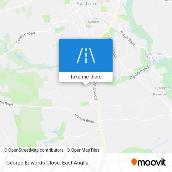George Edwards Close map