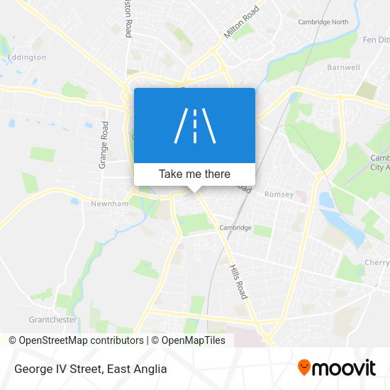 George IV Street map