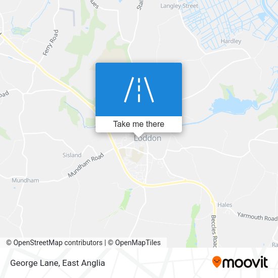 George Lane map