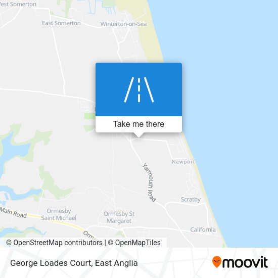 George Loades Court map
