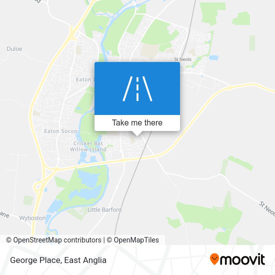 George Place map