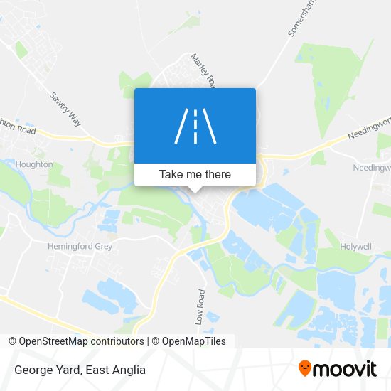 George Yard map