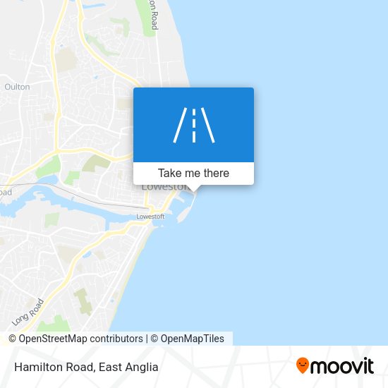 Hamilton Road map