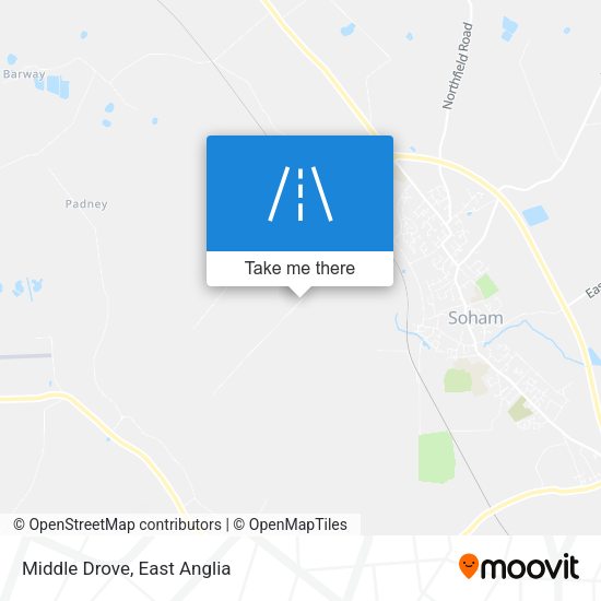 Middle Drove map