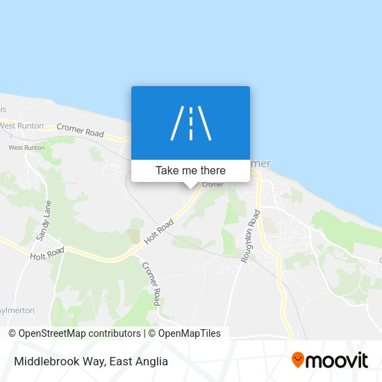Middlebrook Way map