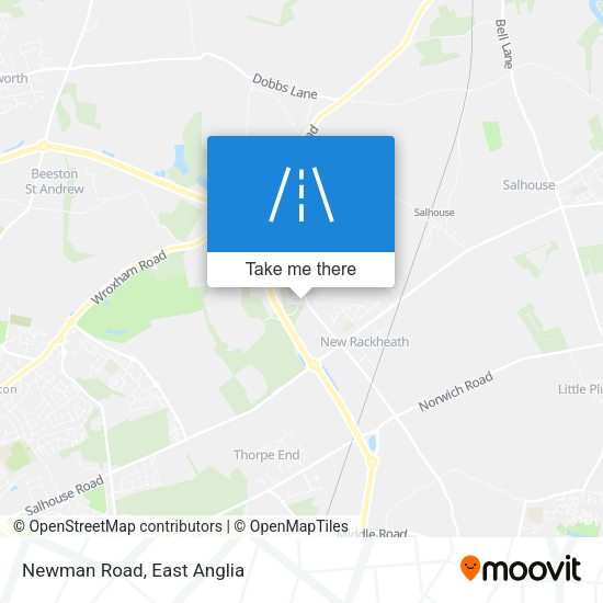 Newman Road map