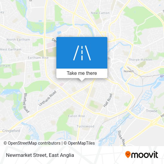Newmarket Street map