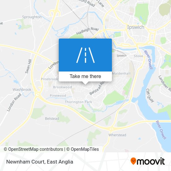 Newnham Court map