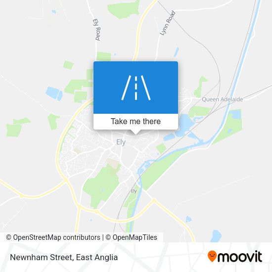Newnham Street map