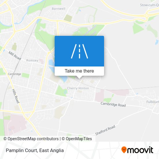 Pamplin Court map