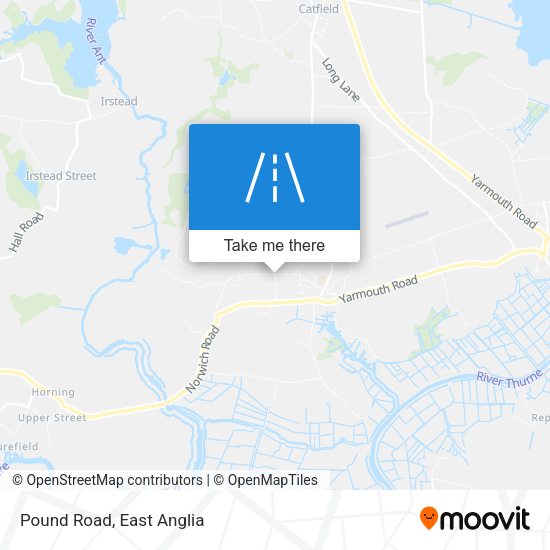 Pound Road map