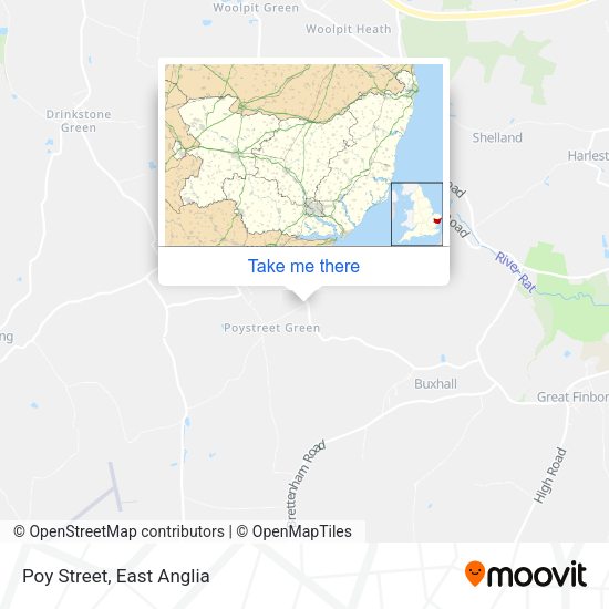 Poy Street map