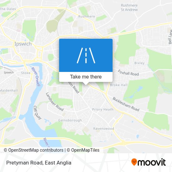 Pretyman Road map