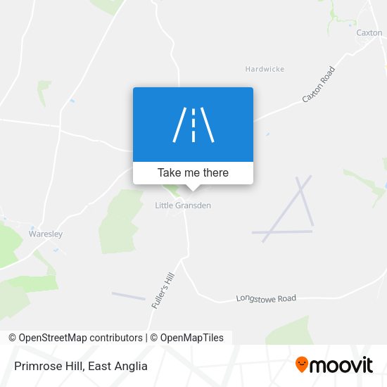 Primrose Hill map