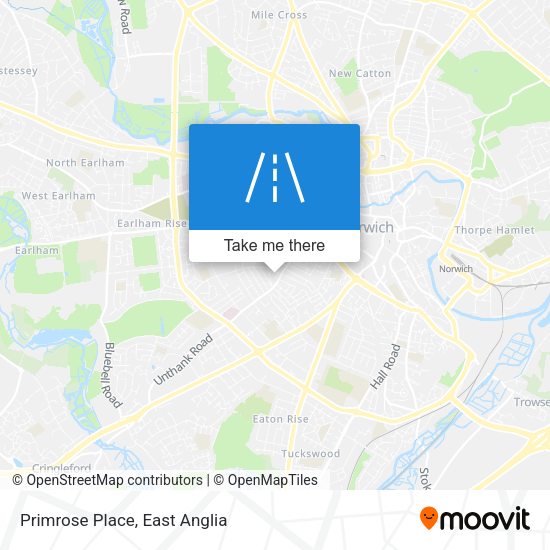 Primrose Place map