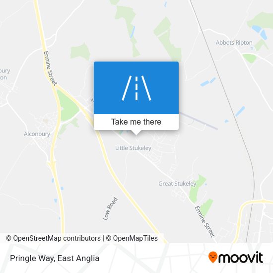Pringle Way map