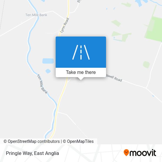 Pringle Way map