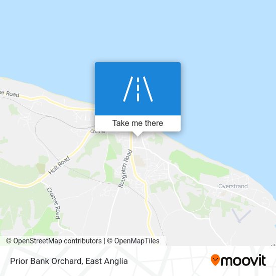 Prior Bank Orchard map