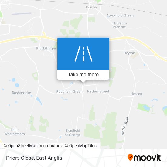 Priors Close map