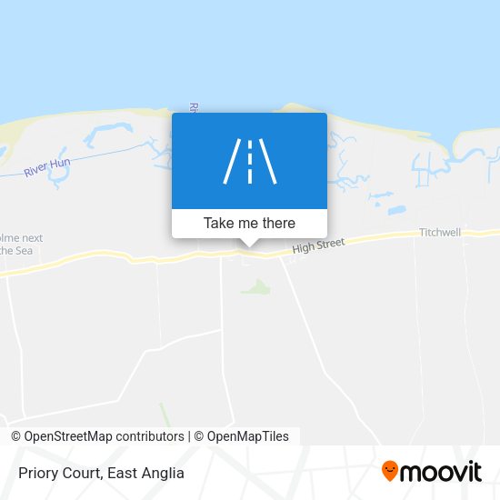Priory Court map