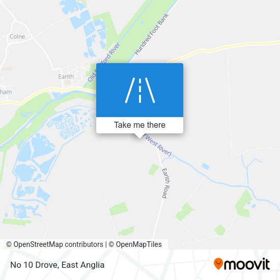 No 10 Drove map