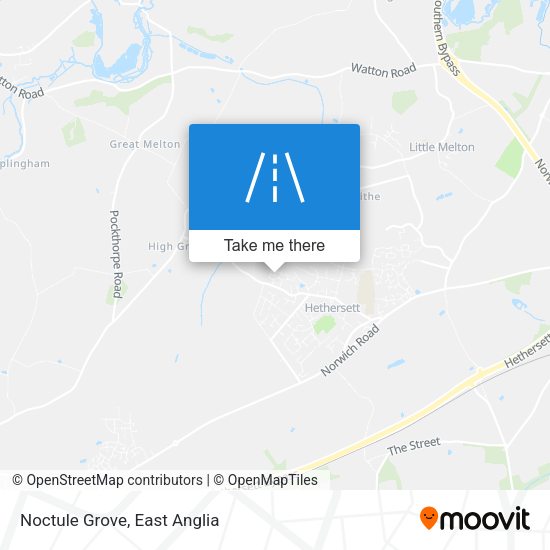 Noctule Grove map
