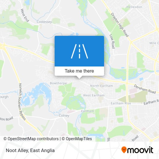 Noot Alley map