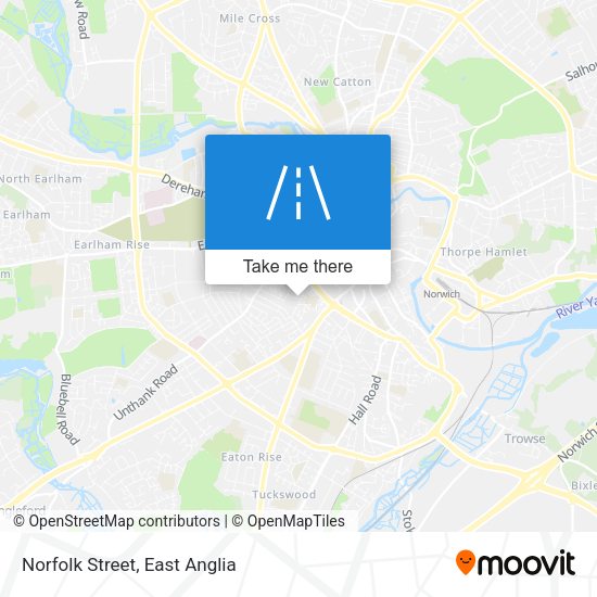 Norfolk Street map