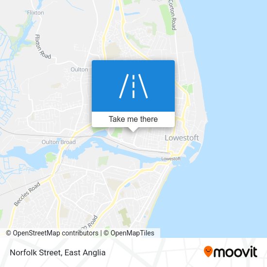 Norfolk Street map