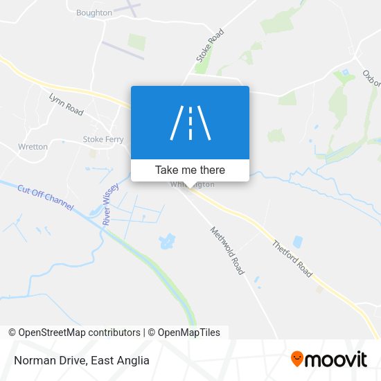 Norman Drive map